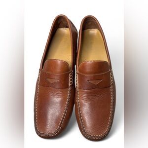 Brown Leather Loafers